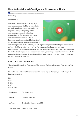 scortik.com-How to Install and Configure a Consensus Node