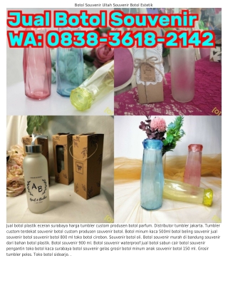 Ö8З8-ЗᏮ18-ᒿ1Ꮞᒿ (WA) Botol Souvenir 300 Ml Beli Botol Souvenir