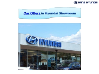 Hyundai Showroom Car Offers 2023