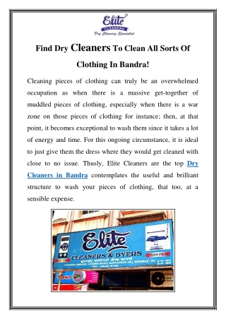 Dry Cleaners in Bandra Call-9819049132