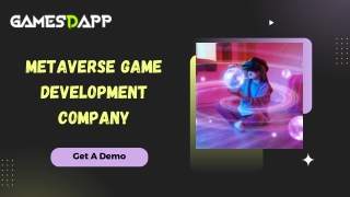 Metaverse Game Development  Company - GamesDapp