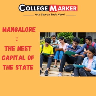 Mangalore The NEET Capital of The State