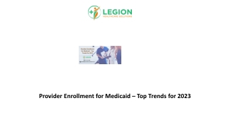 Provider Enrollment for Medicaid – Top Trends for 2023