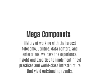 Mega Componets