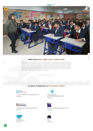 Best CBSE Schools in Sector 3, Rohini, Delhi _ MRG School