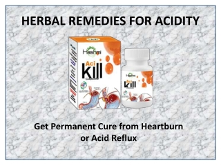Acikill Natural Remedy for Hyperacidity Problem