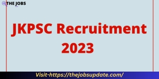 JKPSC Faculty Jobs Notification 2023 14 Posts  thejobsupdate