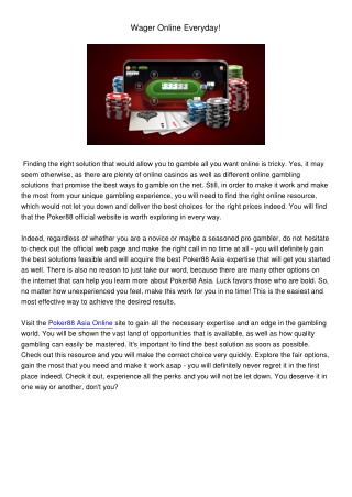WagerOnlineEveryday