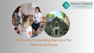 Bethesda Counseling Services For Mental Wellness