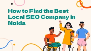 How to Find the Best Local SEO Company in Noida