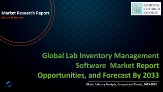 Lab Inventory Management Software Market Expected to Secure Notable Revenue Share during 2023-2033