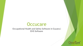 Health and Safety Software in Guyana