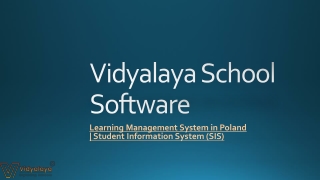 Learning Management System in Poland