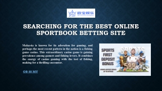 Searching For The Best Online Sportbook Betting Site