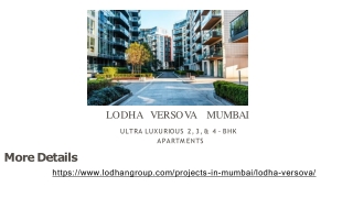 Lodha Versova Mumbai | Ultra Luxurious 2, 3, & 4-BHK Apartments