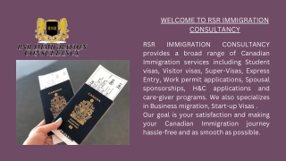 RSR IMMIGRATION CONSULTANCY