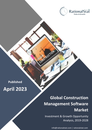 Global Construction Management Software Market | RationalStat