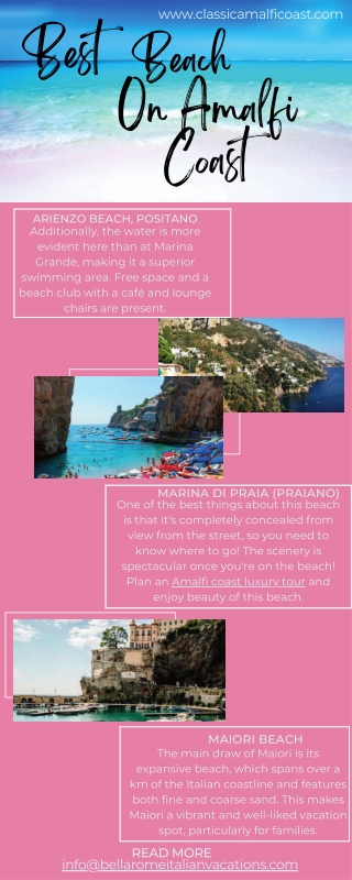 Best Beaches on Amalfi Coast