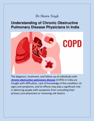 Understanding of Chronic Obstructive Pulmonary Disease Physicians In India