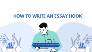 HOW TO WRITE AN ESSAY HOOK?