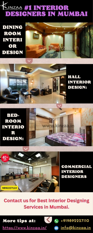 Top Interior Design Firms in Mumbai-Interior Designers in Mumbai-Kinzaa