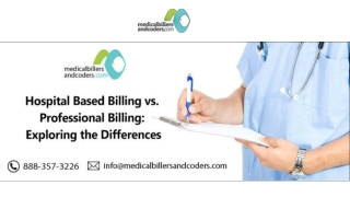 Hospital Based Billing vs. Professional Billing: Exploring the Differences