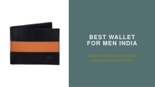 Best Wallet for Men India