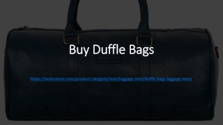 Buy Duffle Bags