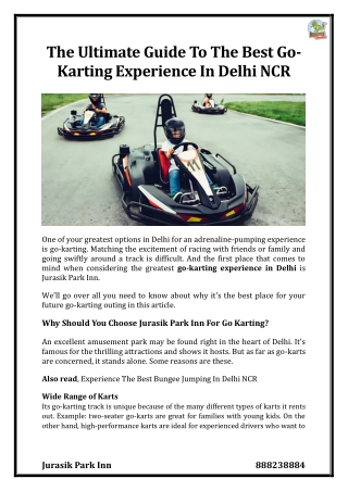 The Ultimate Guide To The Best Go-Karting Experience In Delhi NCR