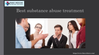 Best substance abuse treatment