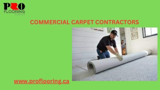 COMMERCIAL CARPET CONTRACTORS