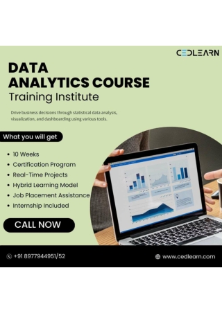 Data Analytics Course | Educational Institute in Hyderabad | Data Analytics