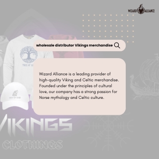 Wholesale distributor Vikings merchandise - Wizard Alliance