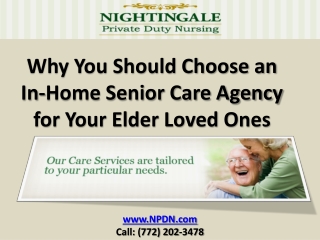 Your In-Home Senior Care Agency in Vero Beach FL