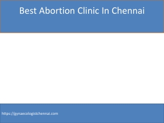 best gynecologist in chennai