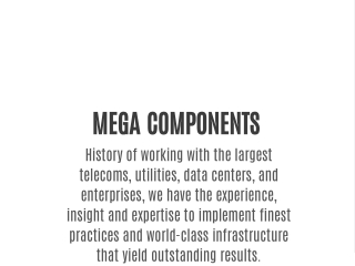 MEGA COMPONENTS
