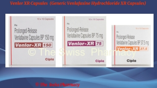 Venlor XR Capsules (Generic Venlafaxine Hydrochloride XR Capsules)