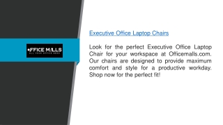 Executive Office Laptop Chairs Officemalls.com