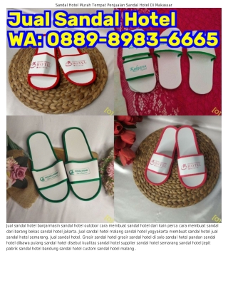 ౦88ᑫ~8ᑫ8౩~6665 (WA) Produksi Sandal Hotel Sandal Hotel Bahasa Inggris