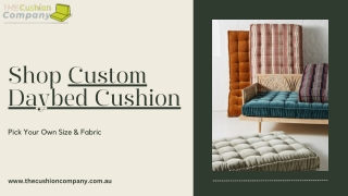 Shop Custom Daybed Cushion