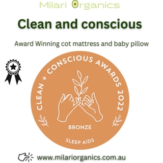 Clean and Conscious Milari Organics Baby Pillows and Mattresses