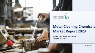 Metal Cleaning Chemicals Global Market By Product Type, By Metal Type, By Ingredient, By Application, By End User, By Re