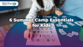 Packing Lists for Your 2023 Summer Camp in Markham