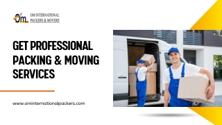 Get Professional Packing and Moving Services in Gurgaon