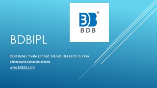 Top B2B Research Companies in India for Market Insights and Industry Expertise