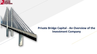 An overview of the investment firm is provided by Private Bridge Capital