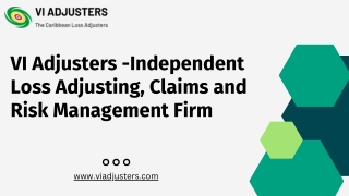 Loss Adjusters in US Virgin Islands | VI Adjusters