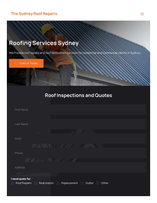 Affordable Roofing Services in Sydney