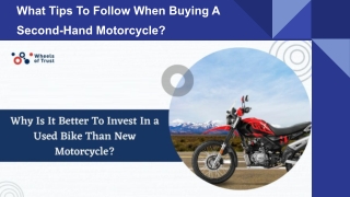 What Tips To Follow When Buying A Second-Hand Motorcycle_