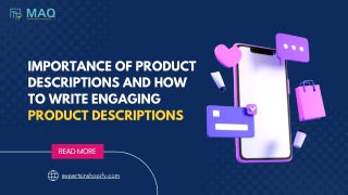 Importance Of Product Descriptions And How To Write Them Engagingly